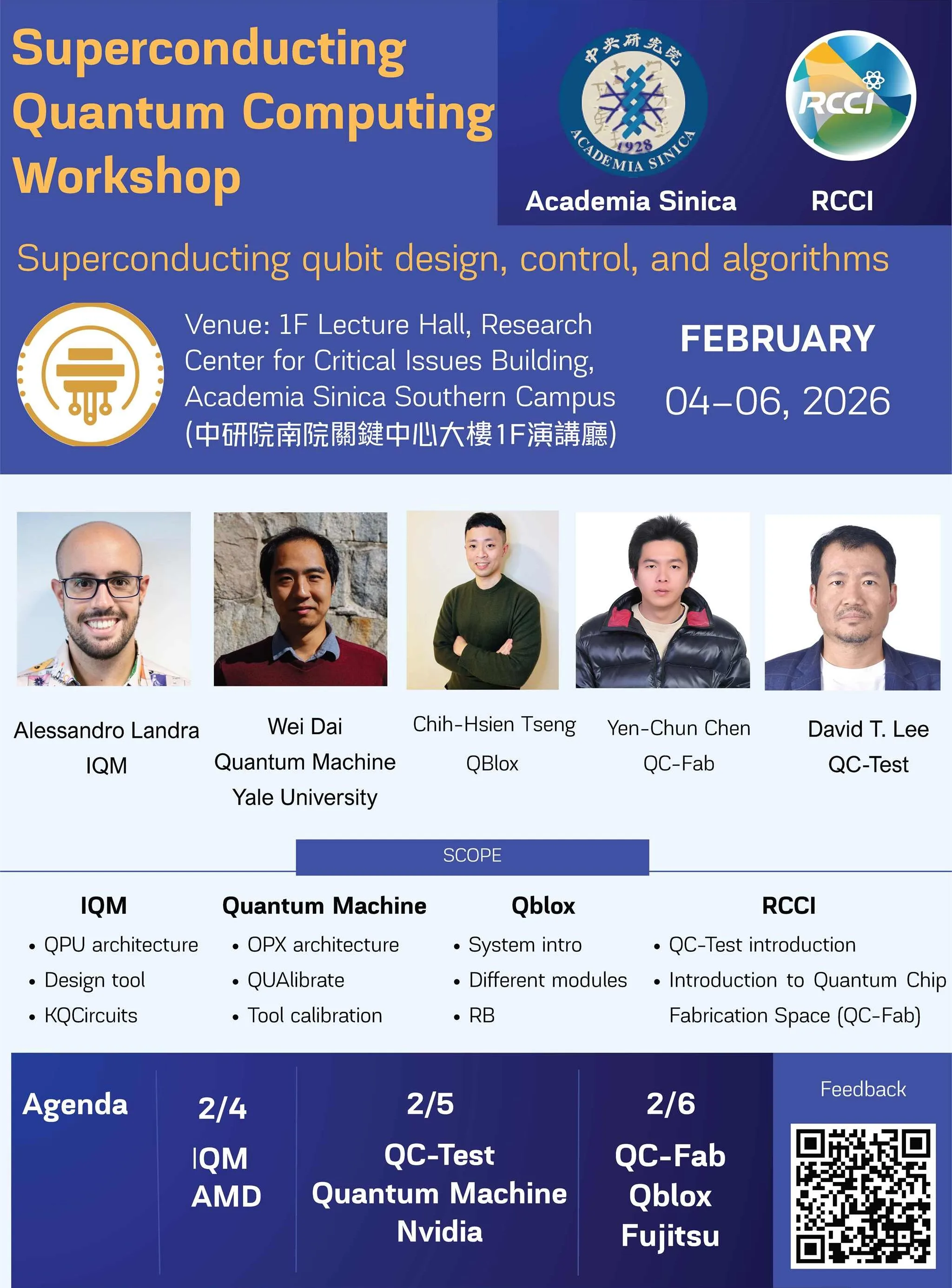 Quantum workshop poster