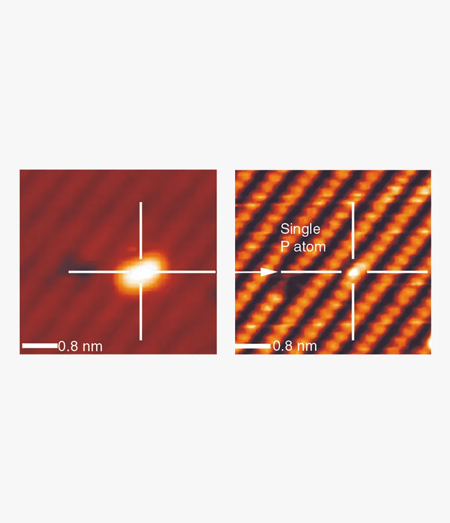 Atomic imaging detail