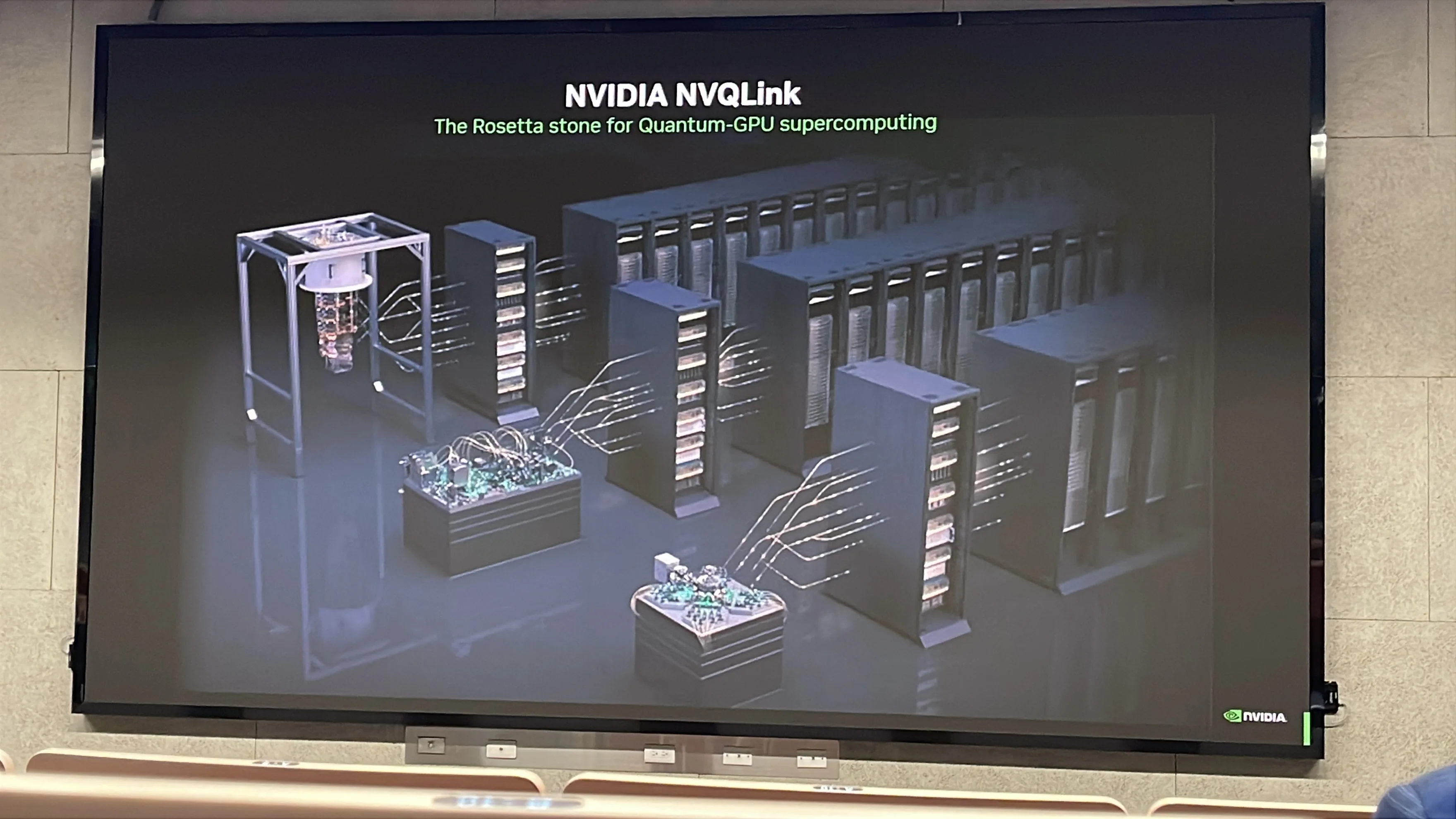 NVIDIA NVQLink量子GPU架構圖