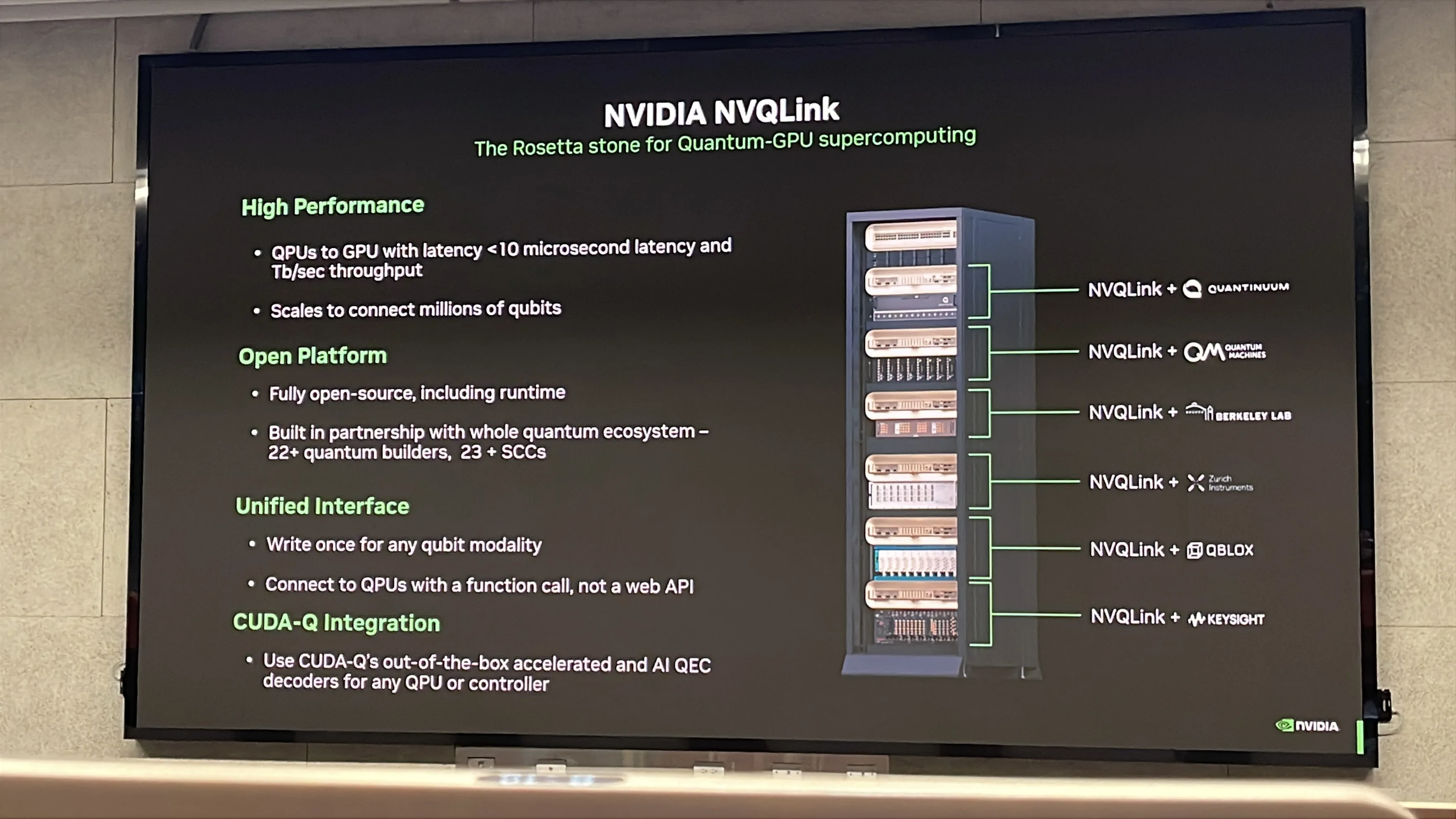 NVIDIA NVQLink簡報投影片
