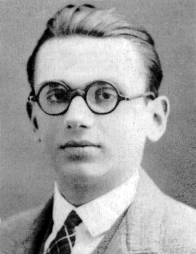 Portrait of Kurt Gödel as a student in Vienna