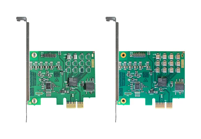 "Two circuit boards"