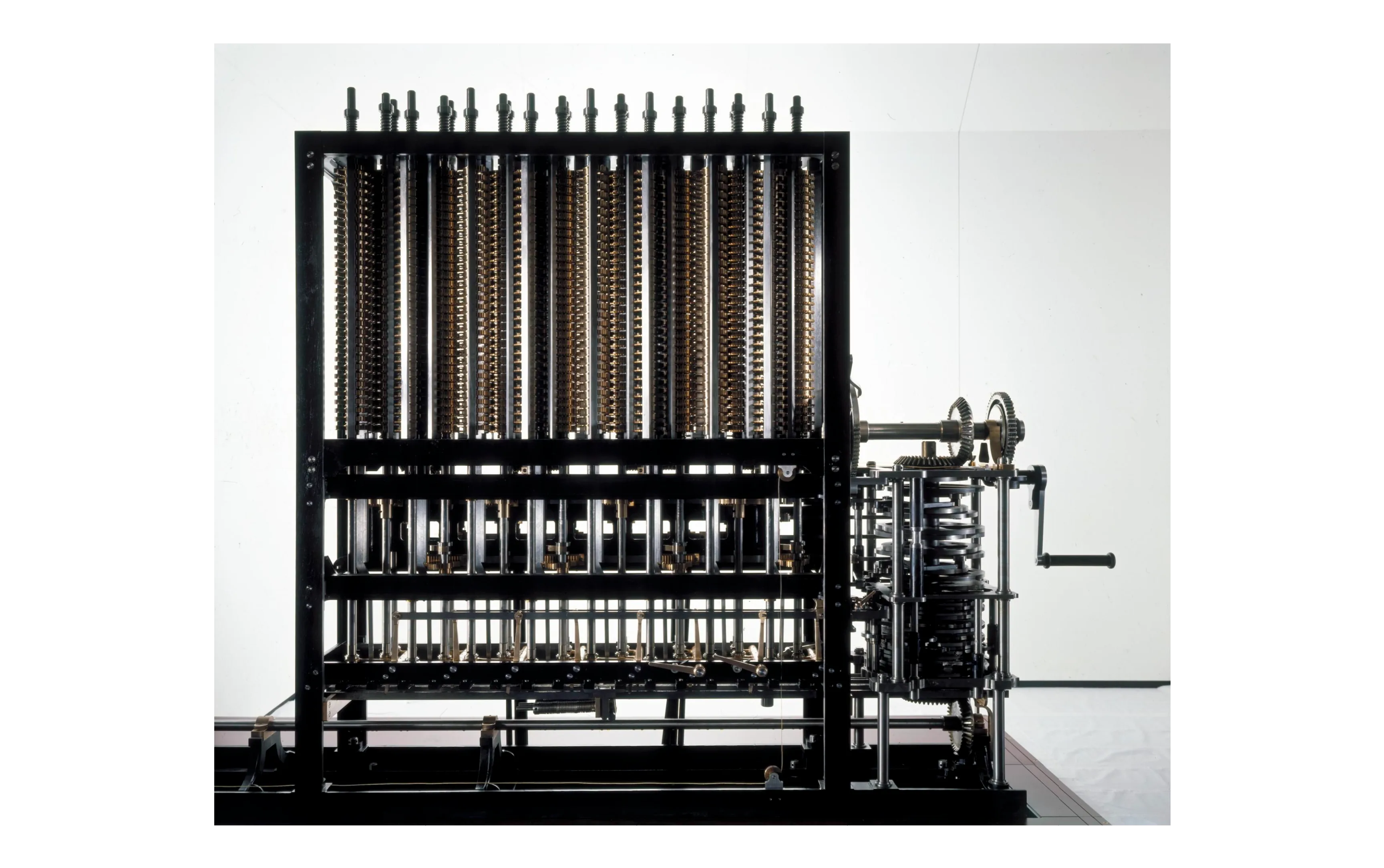 The complete Difference Engine No. 2 reconstructed by the Science Museum